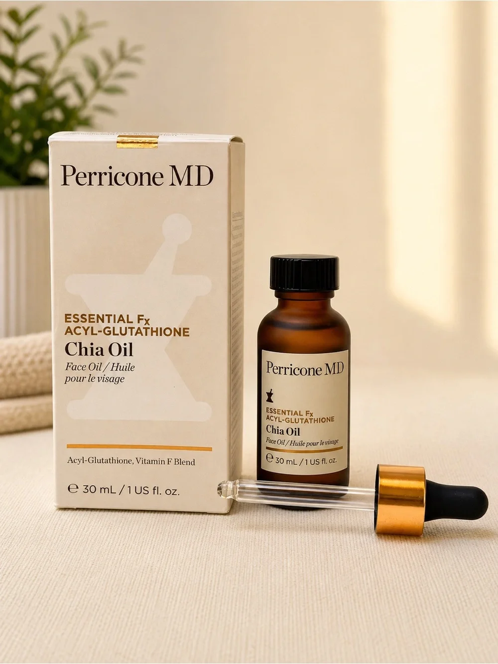 Perricone MD Essential Fx Acyl-glutathione Chia Oil Face Oil 30ml 1 Oz